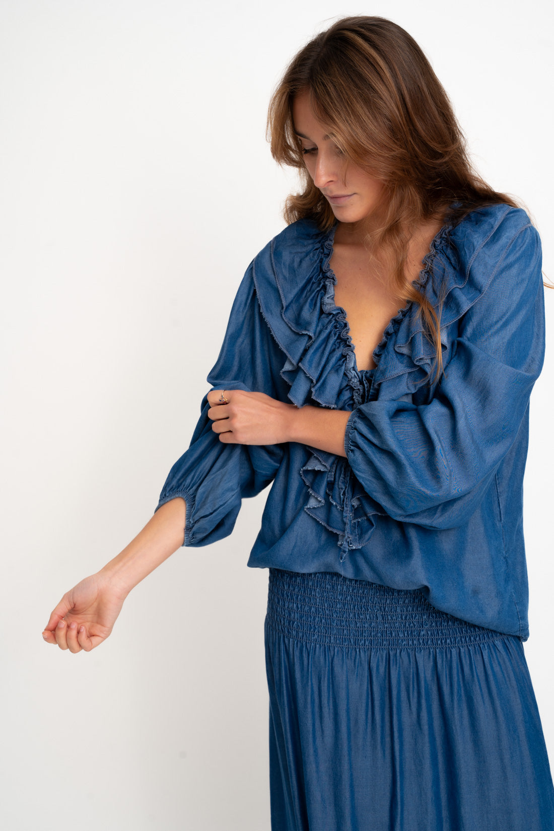 Blusa KORS vaquera