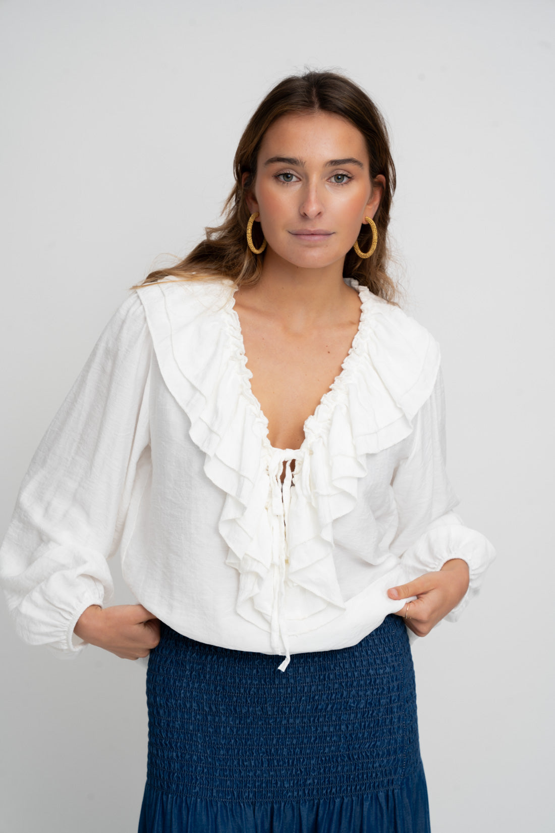 Blusa KORS blanca