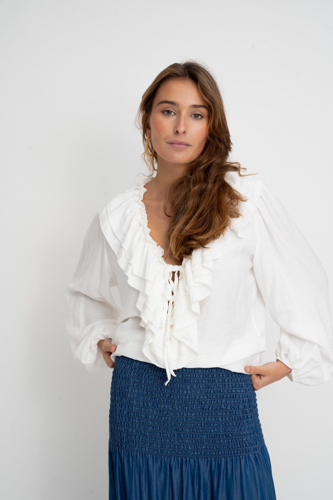 Blusa KORS blanca