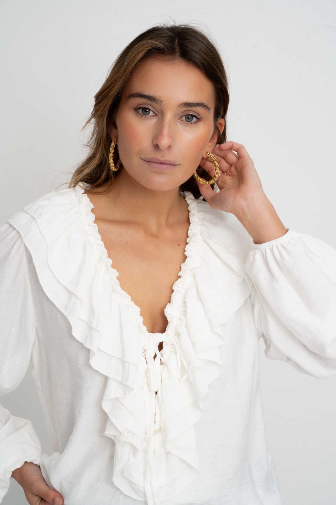 Blusa KORS blanca