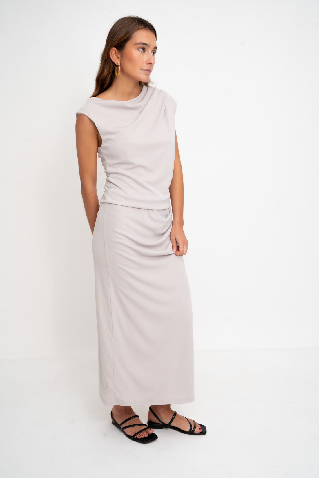 Falda KAY beige