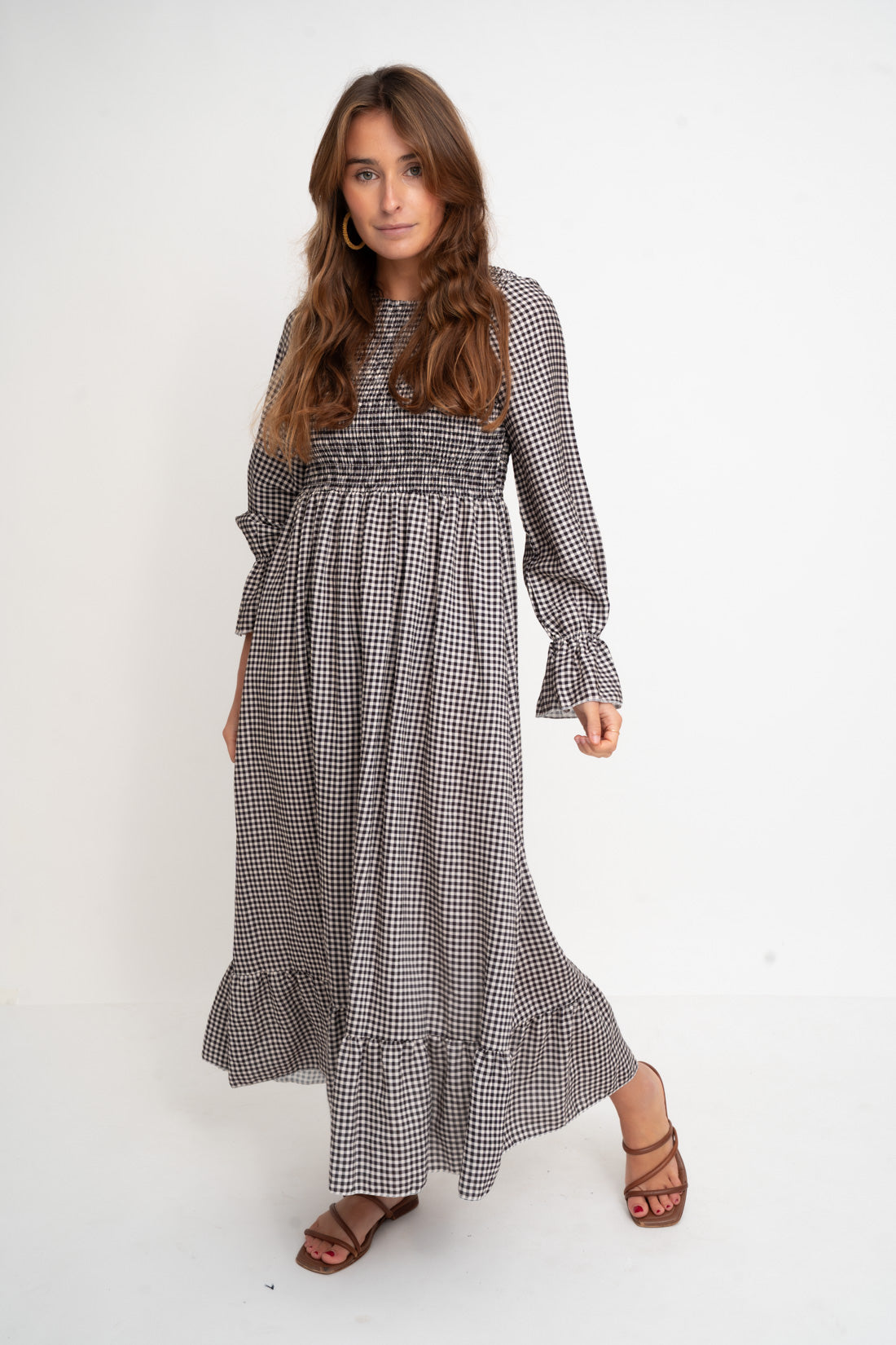 Vestido VICHY marino