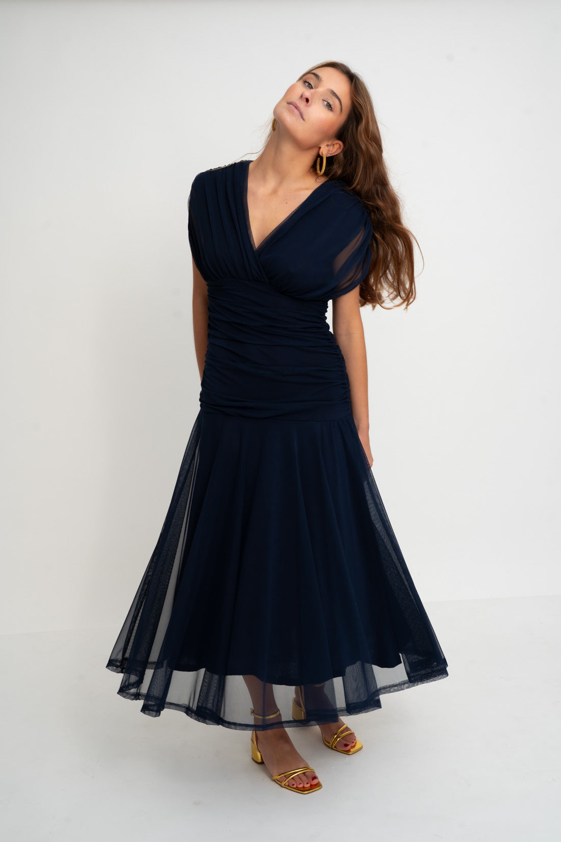 Vestido ROMY azul marino