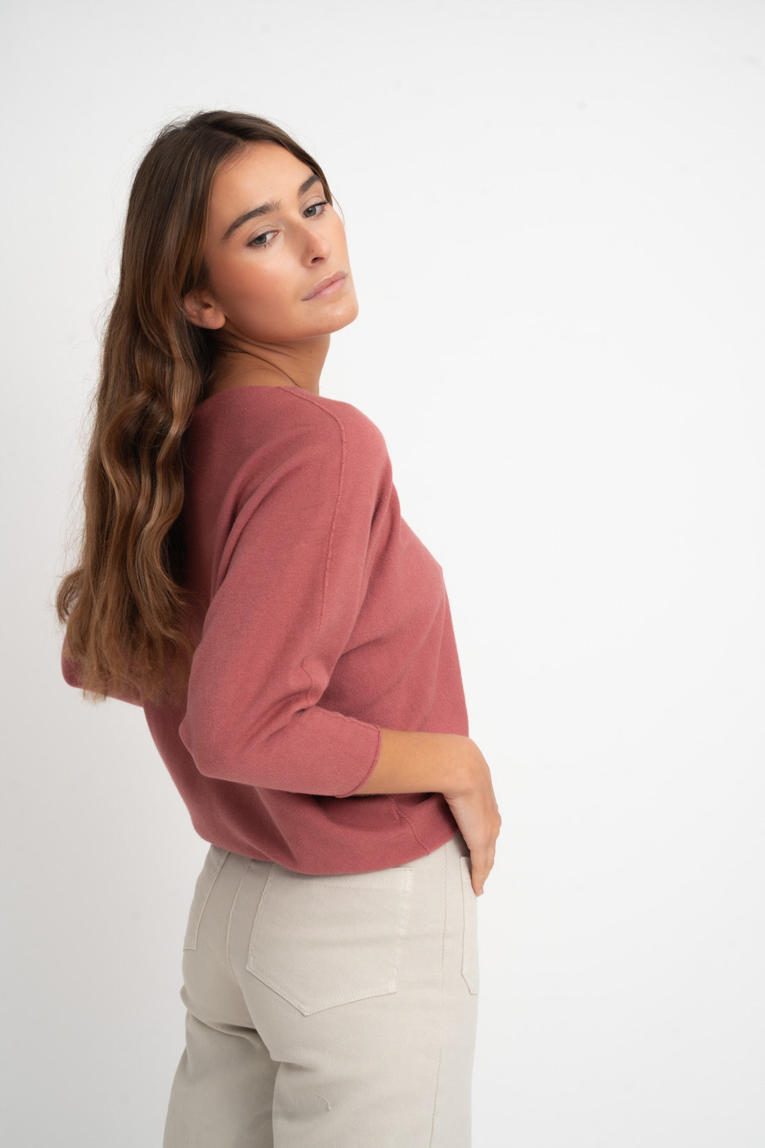 Jersey KIMY rosa pimienta