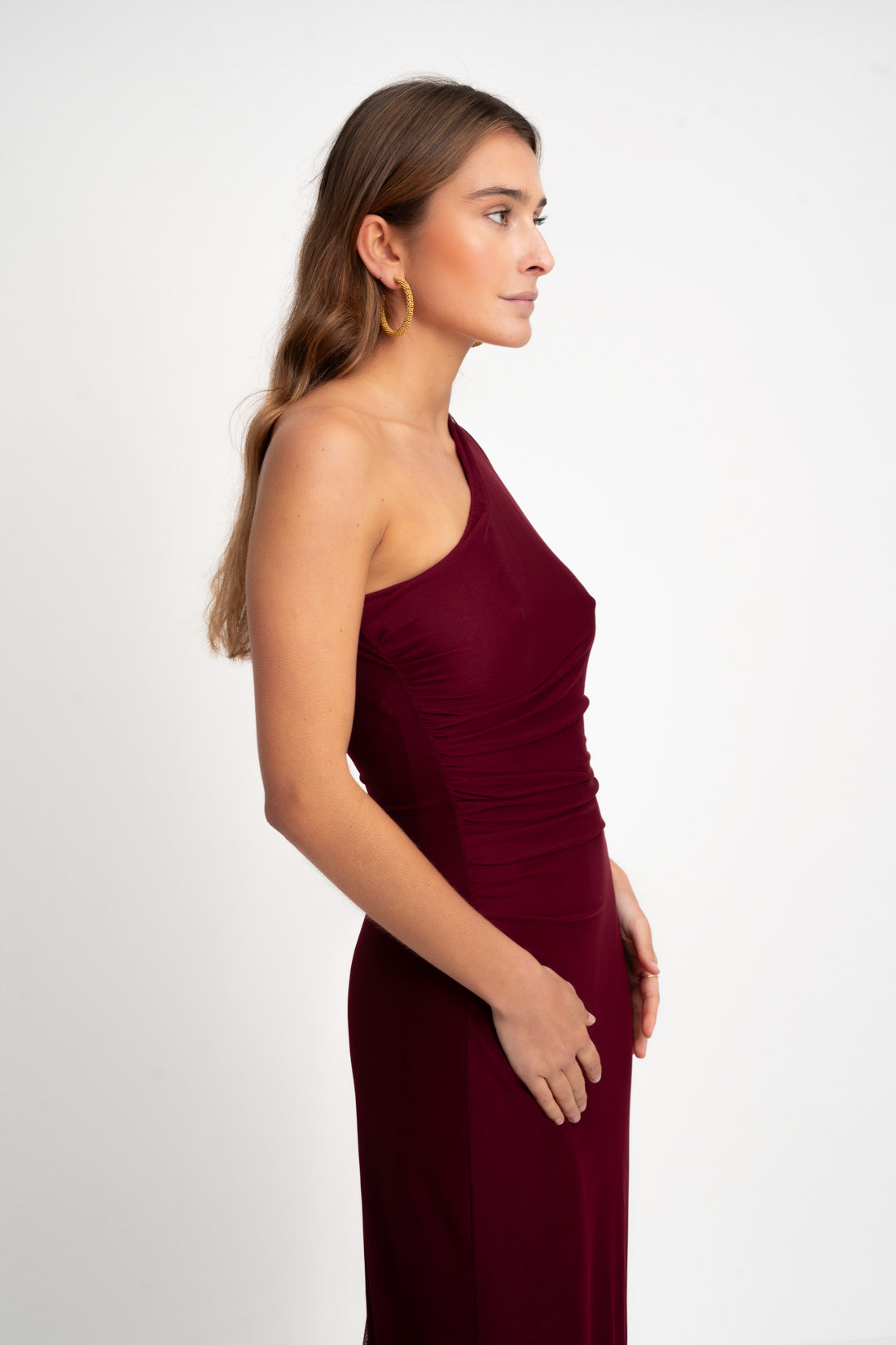 Vestido ONE burdeos