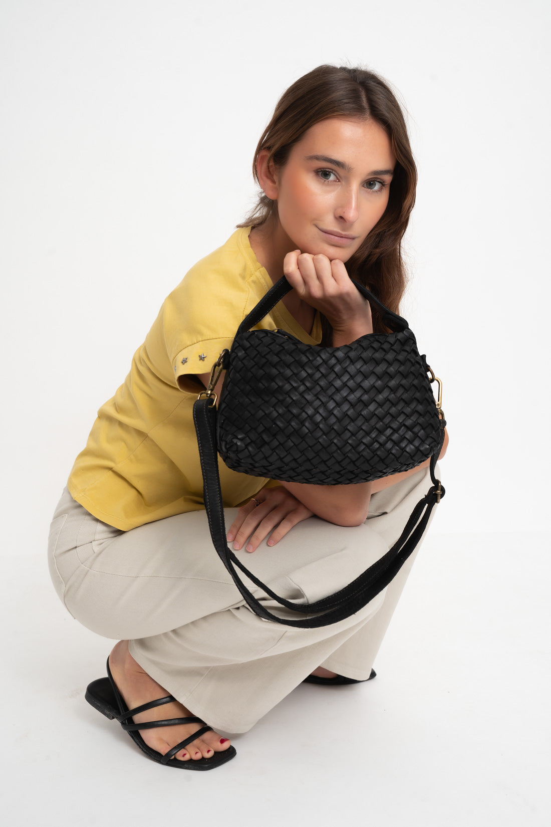 BOLSO PIEL KUBY Negro