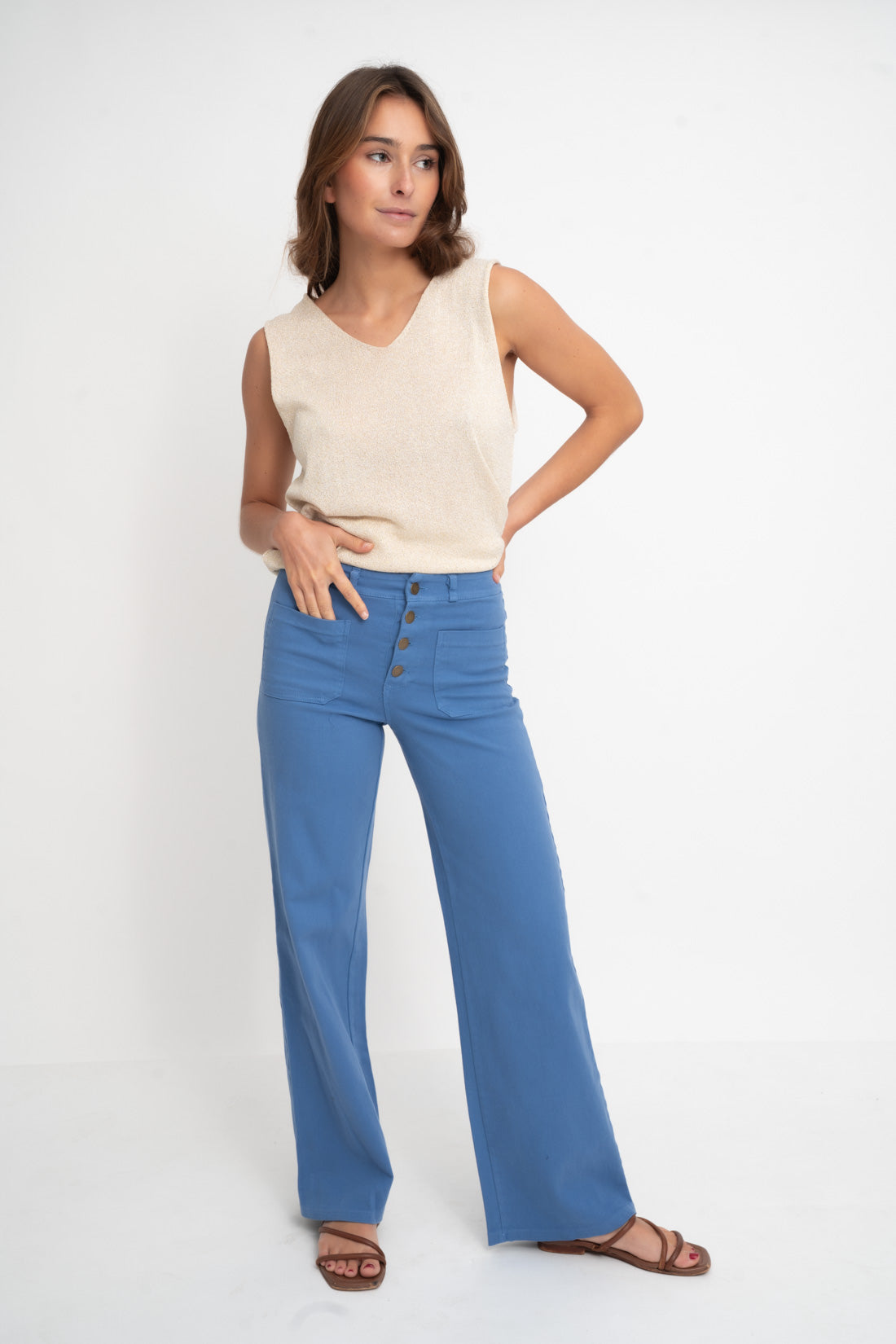 Pantalón LAU azulón