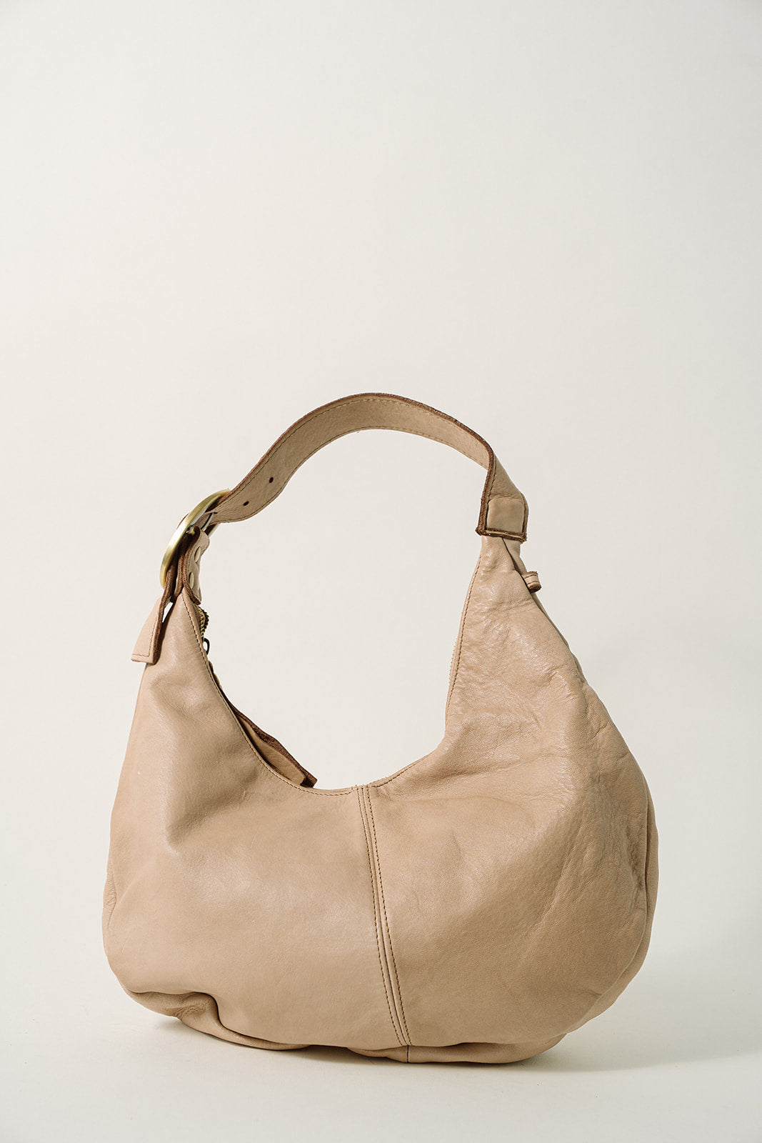 BOLSO PIEL BELTY Beige