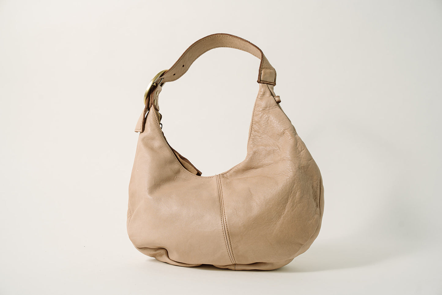 BOLSO PIEL BELTY Beige