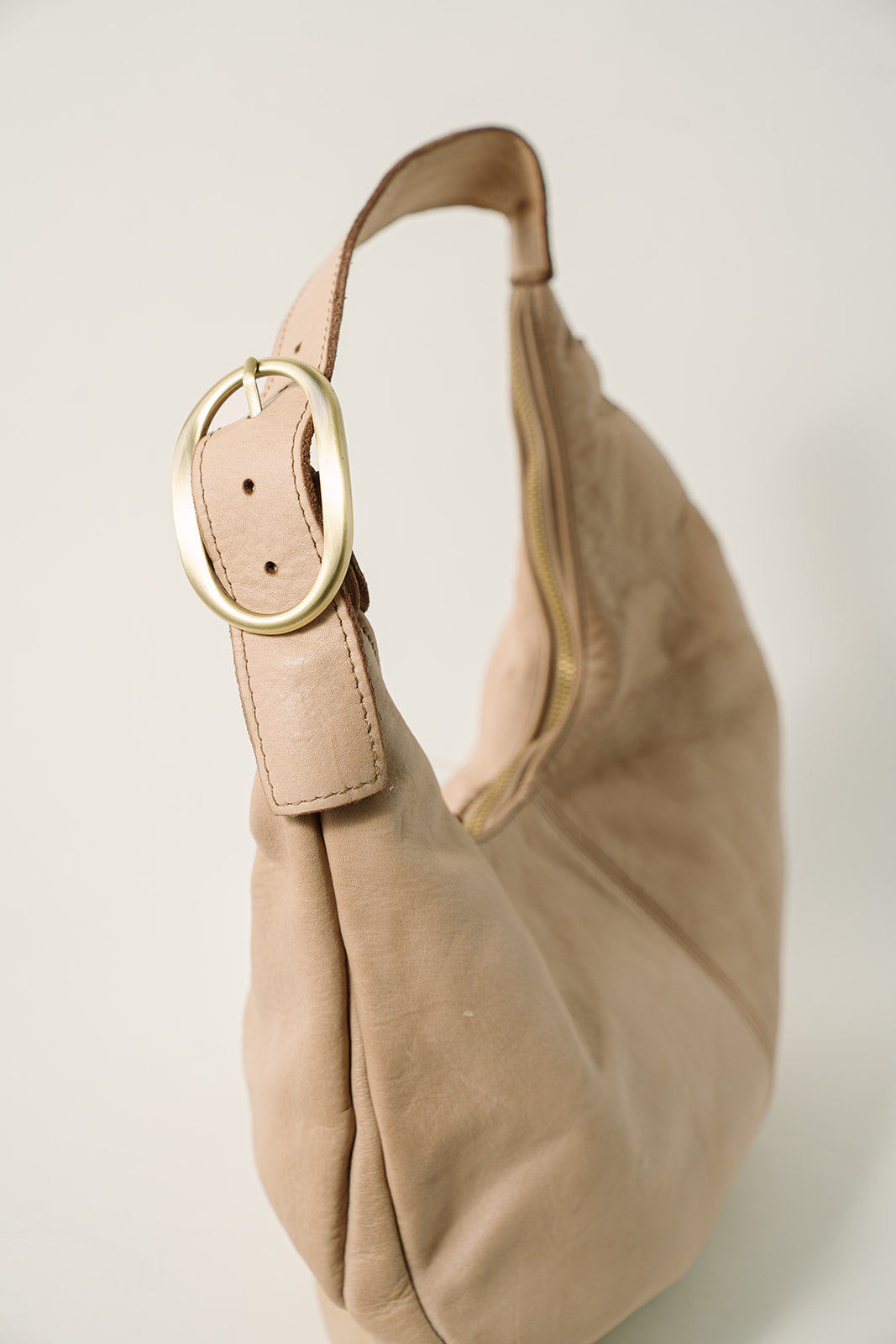 BOLSO PIEL BELTY Beige