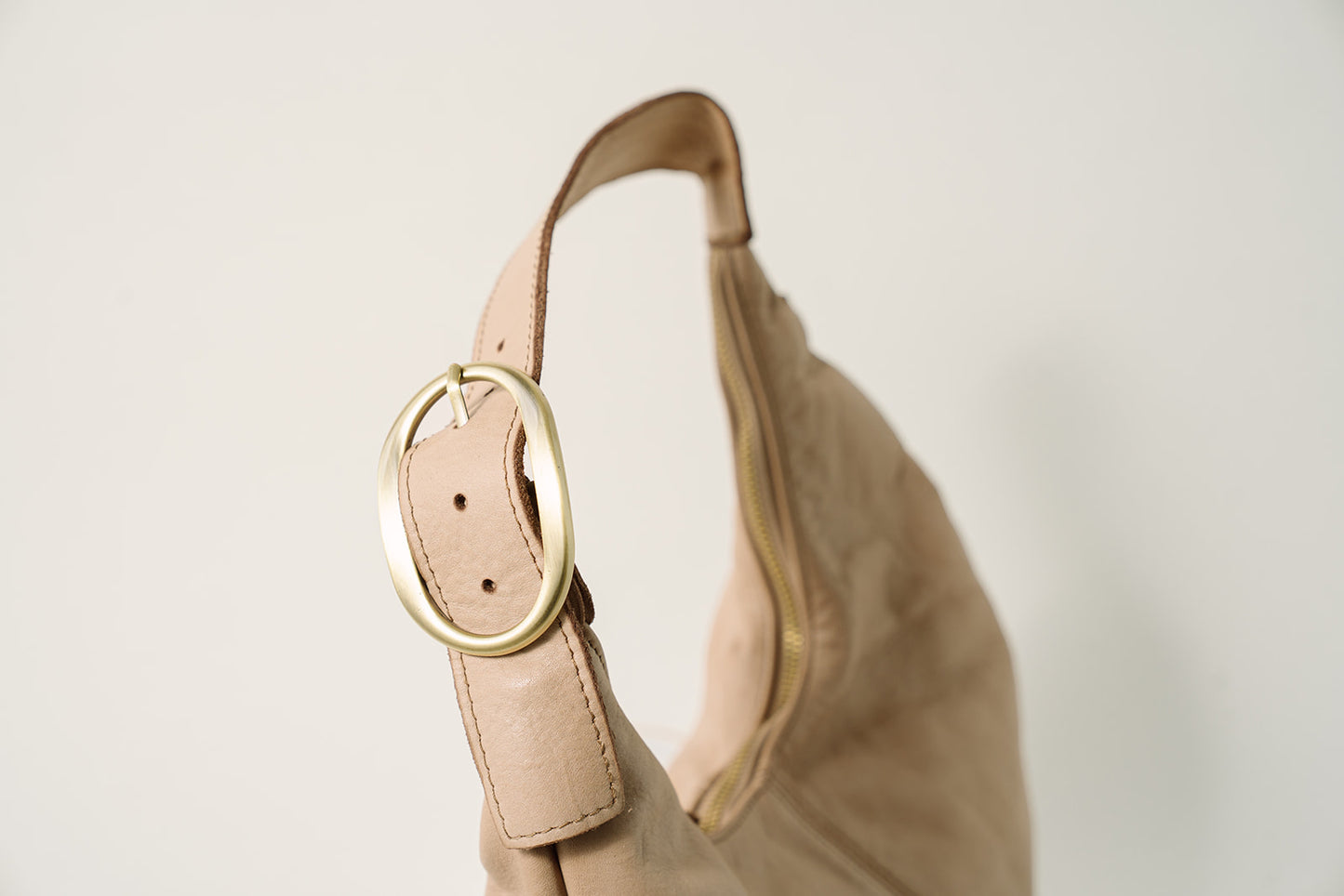 BOLSO PIEL BELTY Beige