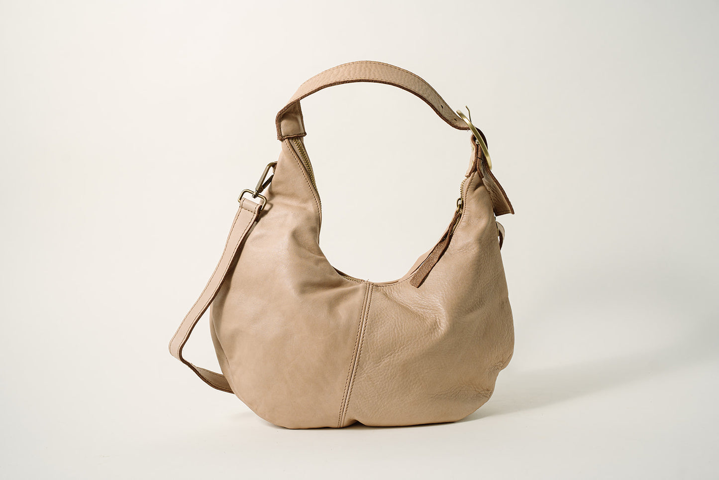 BOLSO PIEL BELTY Beige