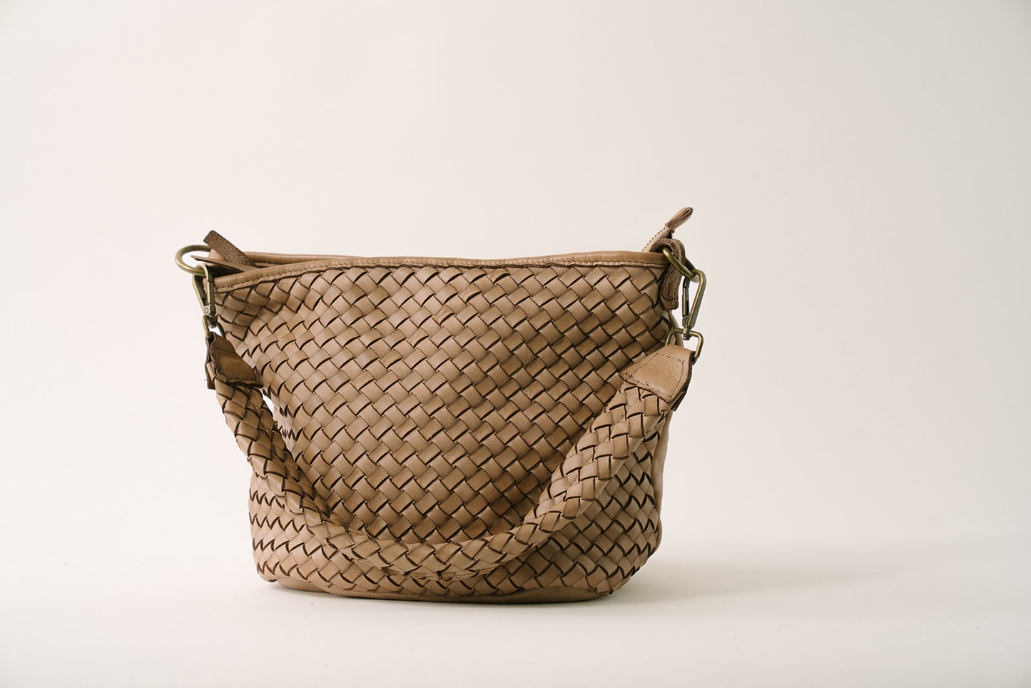 BOLSO PIEL HOGAN Beige