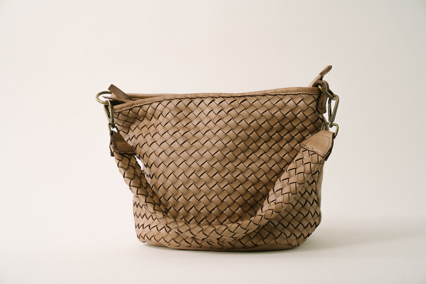 BOLSO PIEL HOGAN Beige