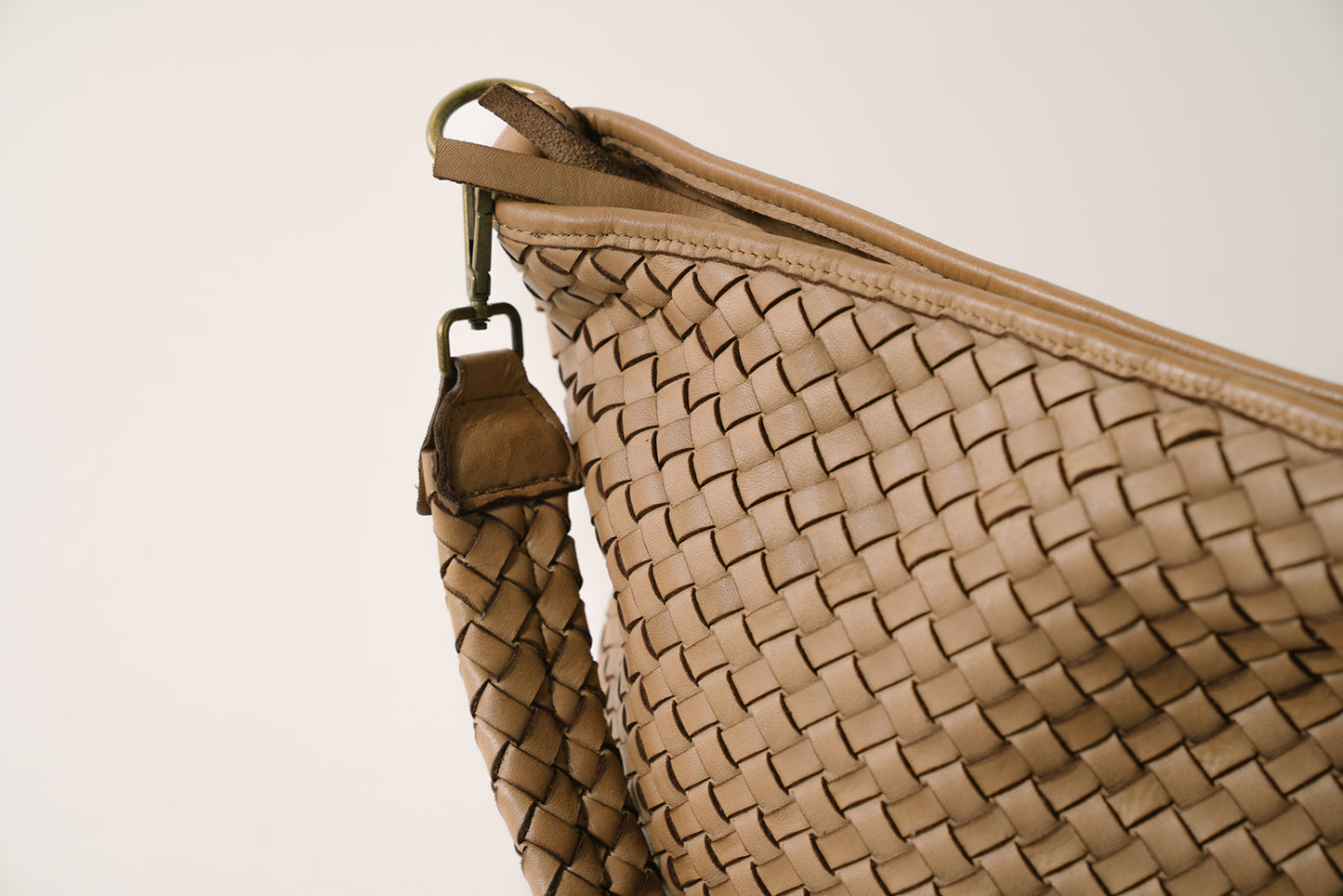 BOLSO PIEL HOGAN Beige