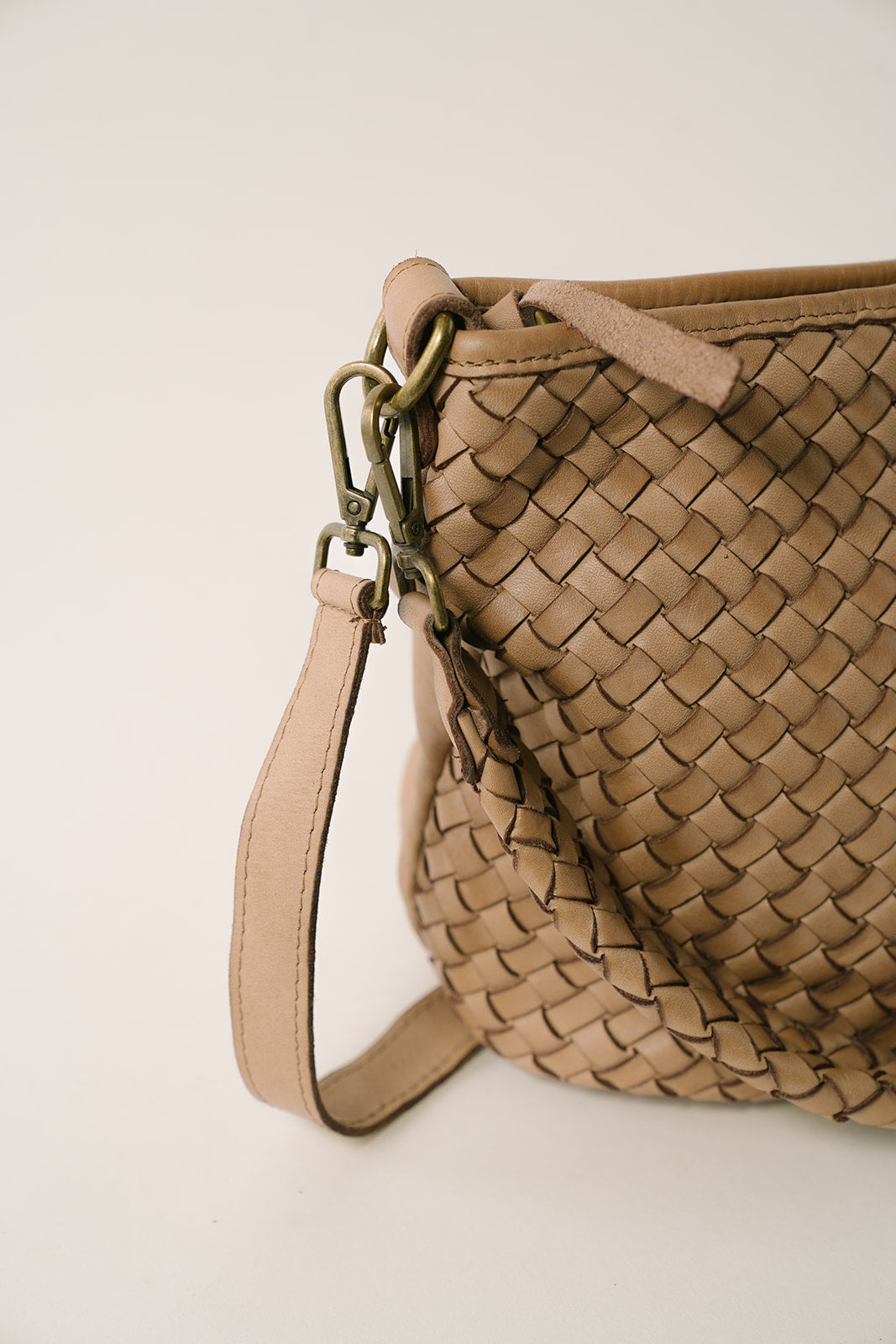 BOLSO PIEL HOGAN Beige