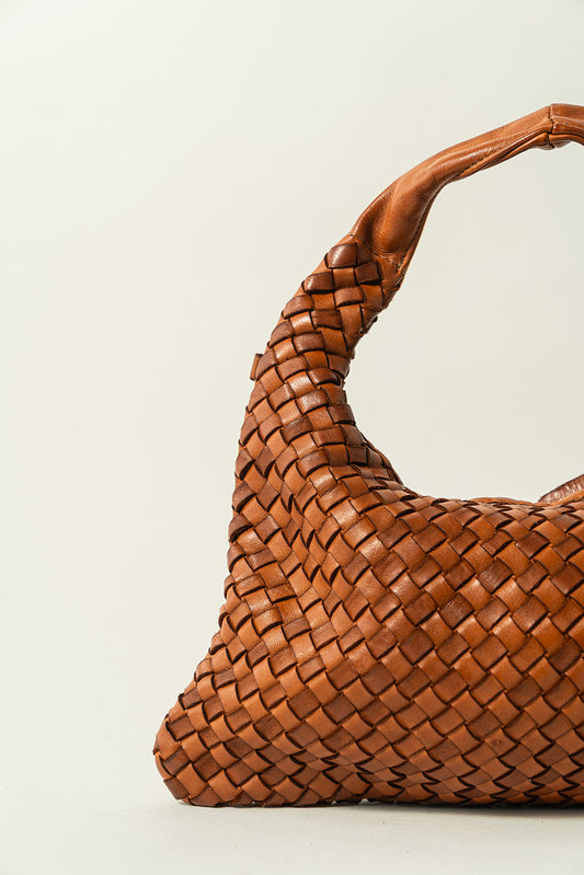 BOLSO PIEL MUNK Cognac