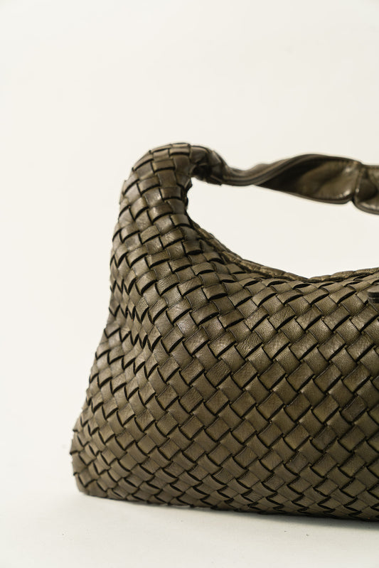 BOLSO PIEL MUNK Verde