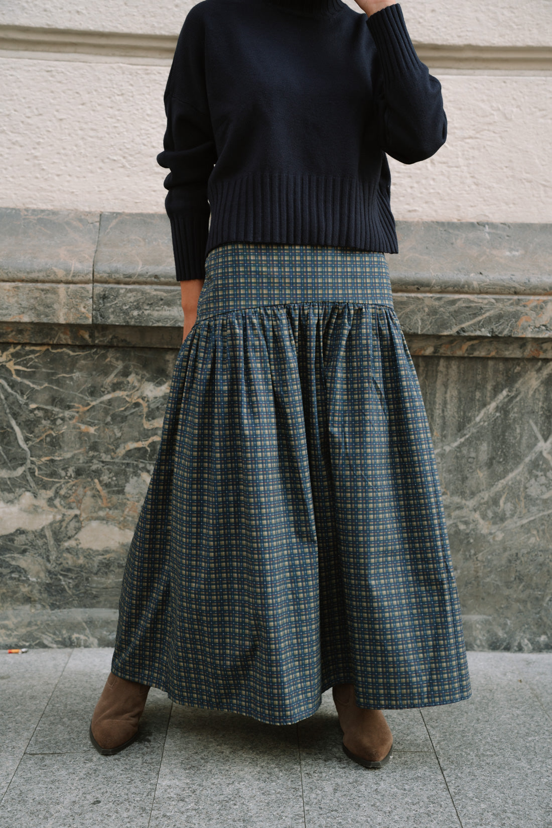 Falda YZAR kaki