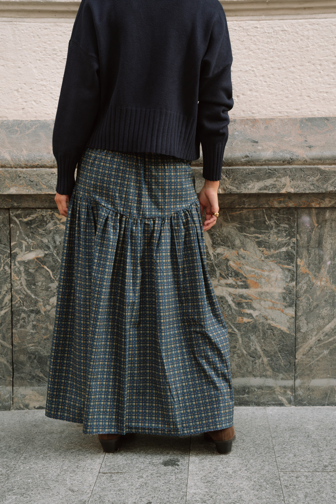 Falda YZAR kaki