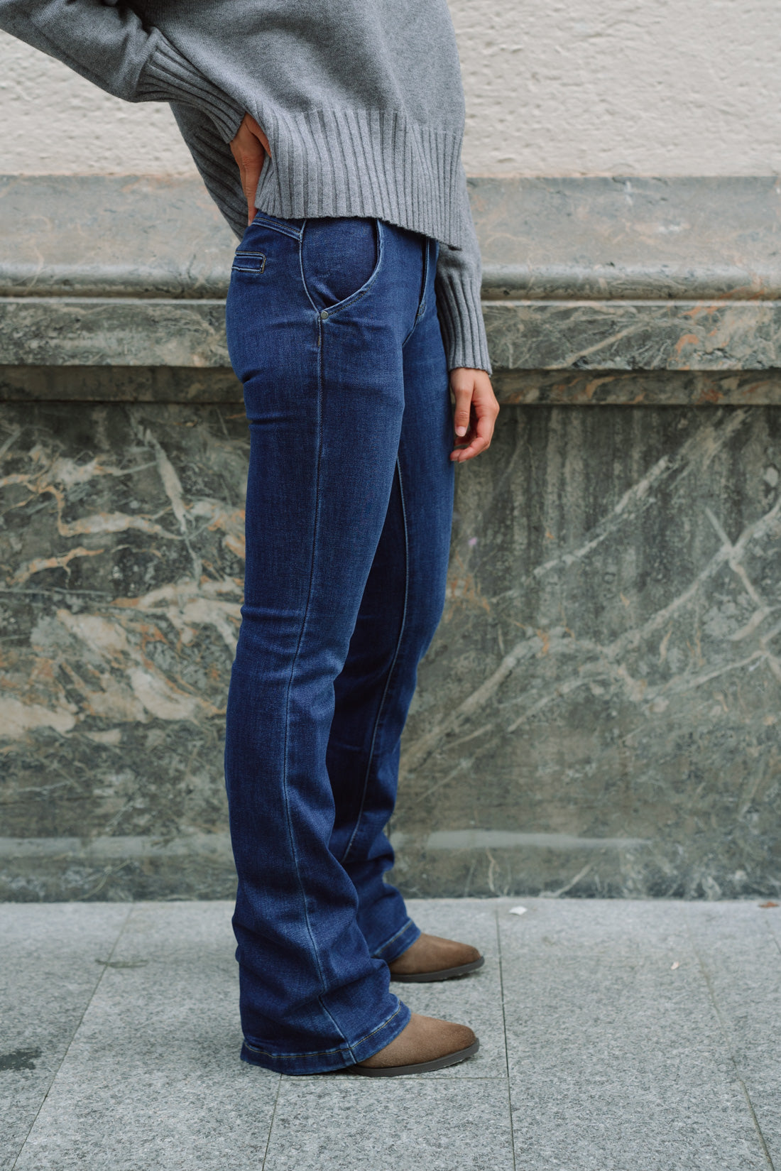 Pantalón DOCKY azul oscuro