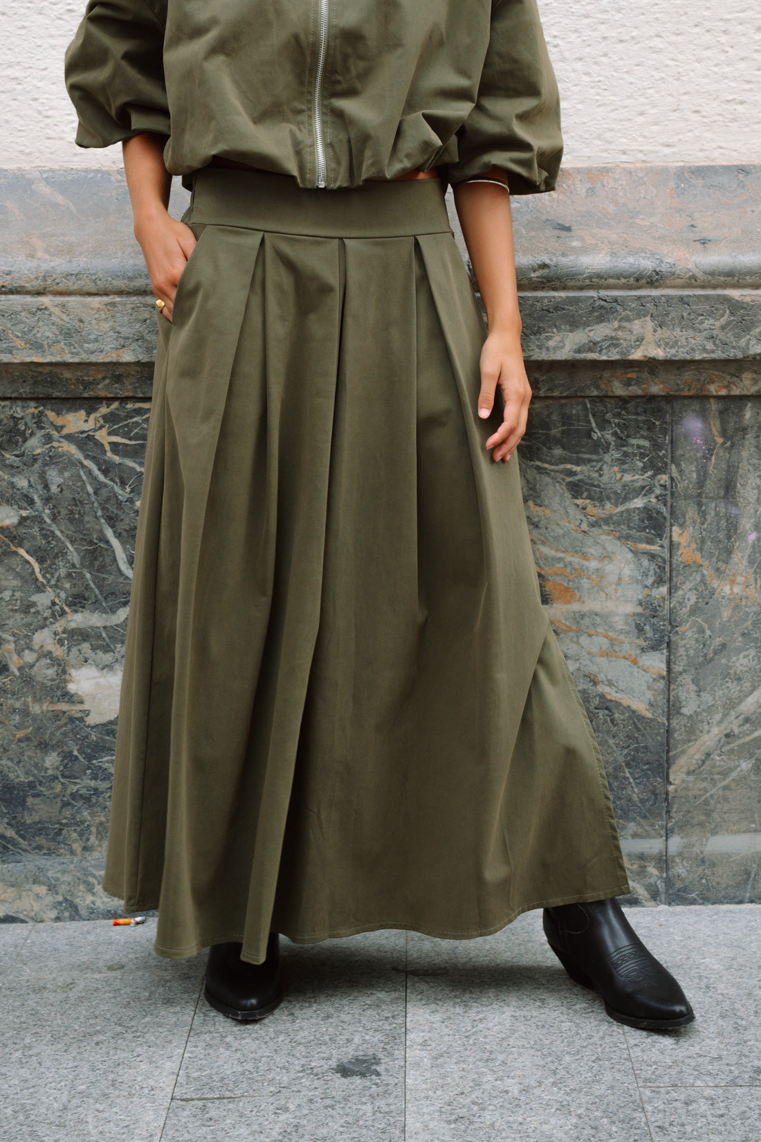 Falda VOGH kaki