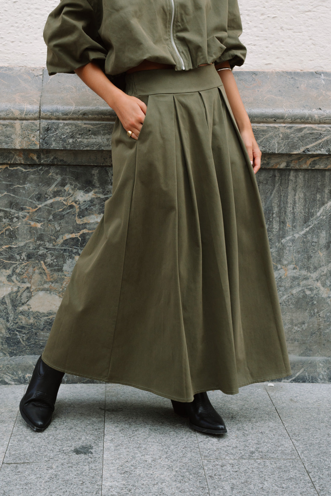 Falda VOGH kaki