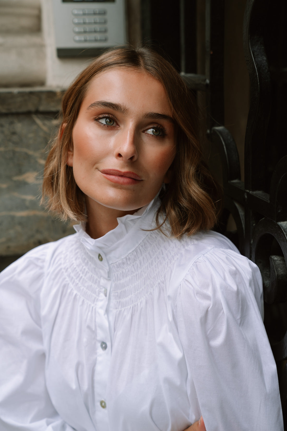 Blusa KHUINA blanca
