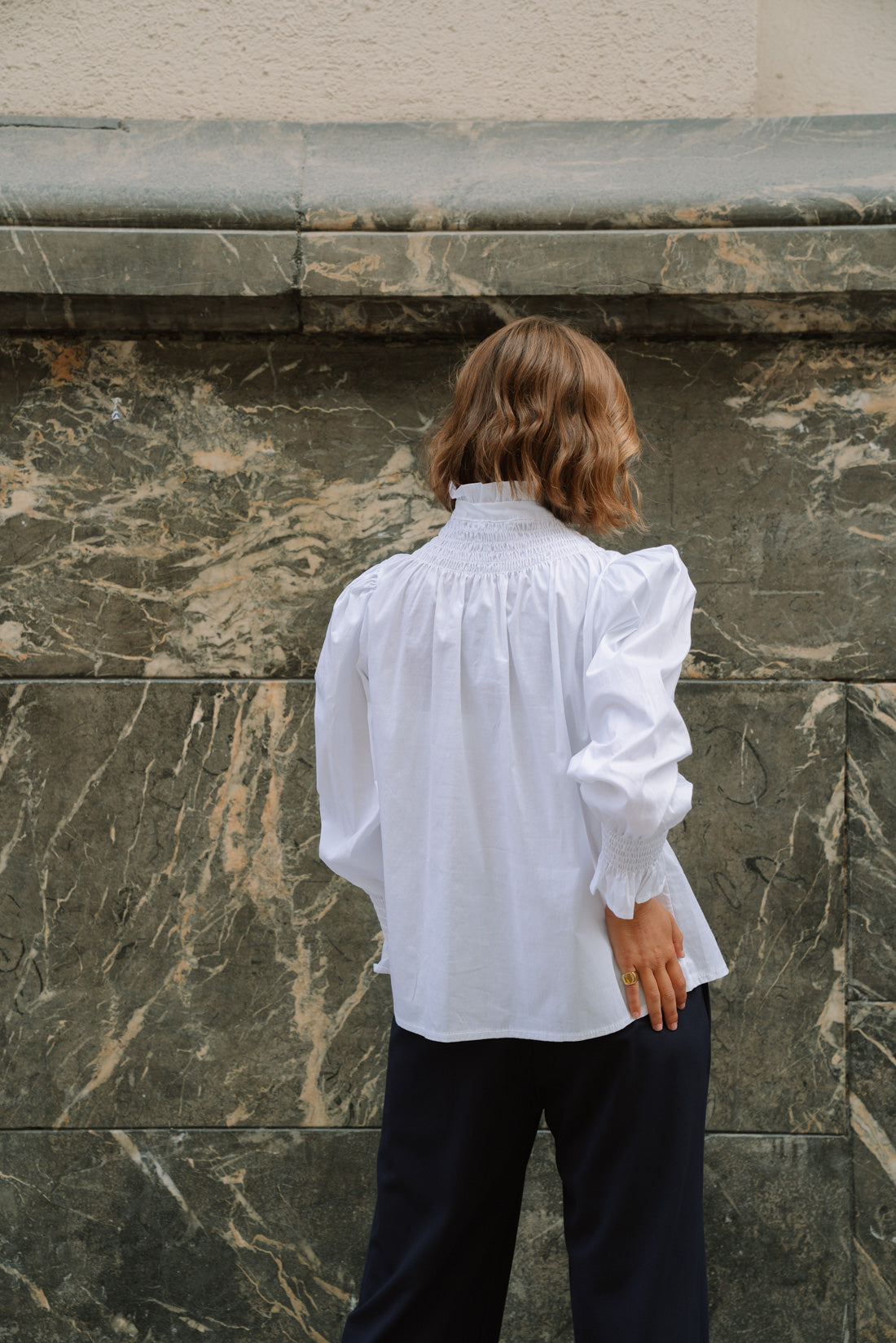 Blusa KHUINA blanca