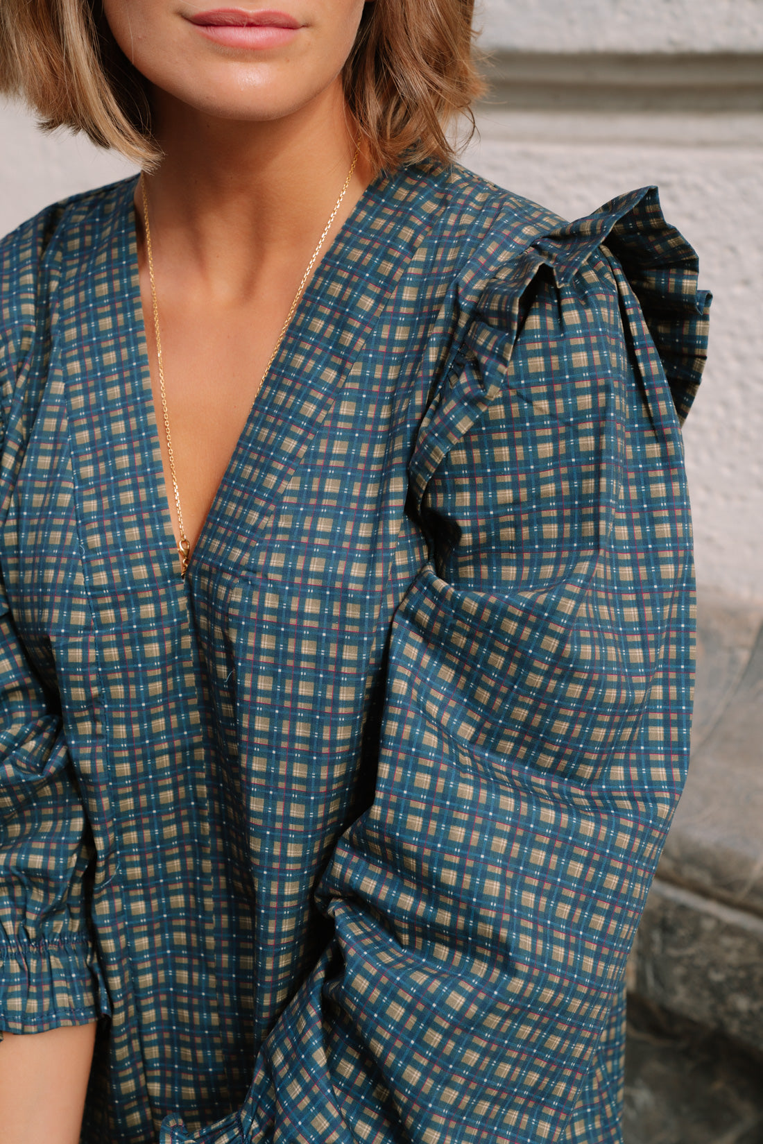Blusa SCARLET tartán