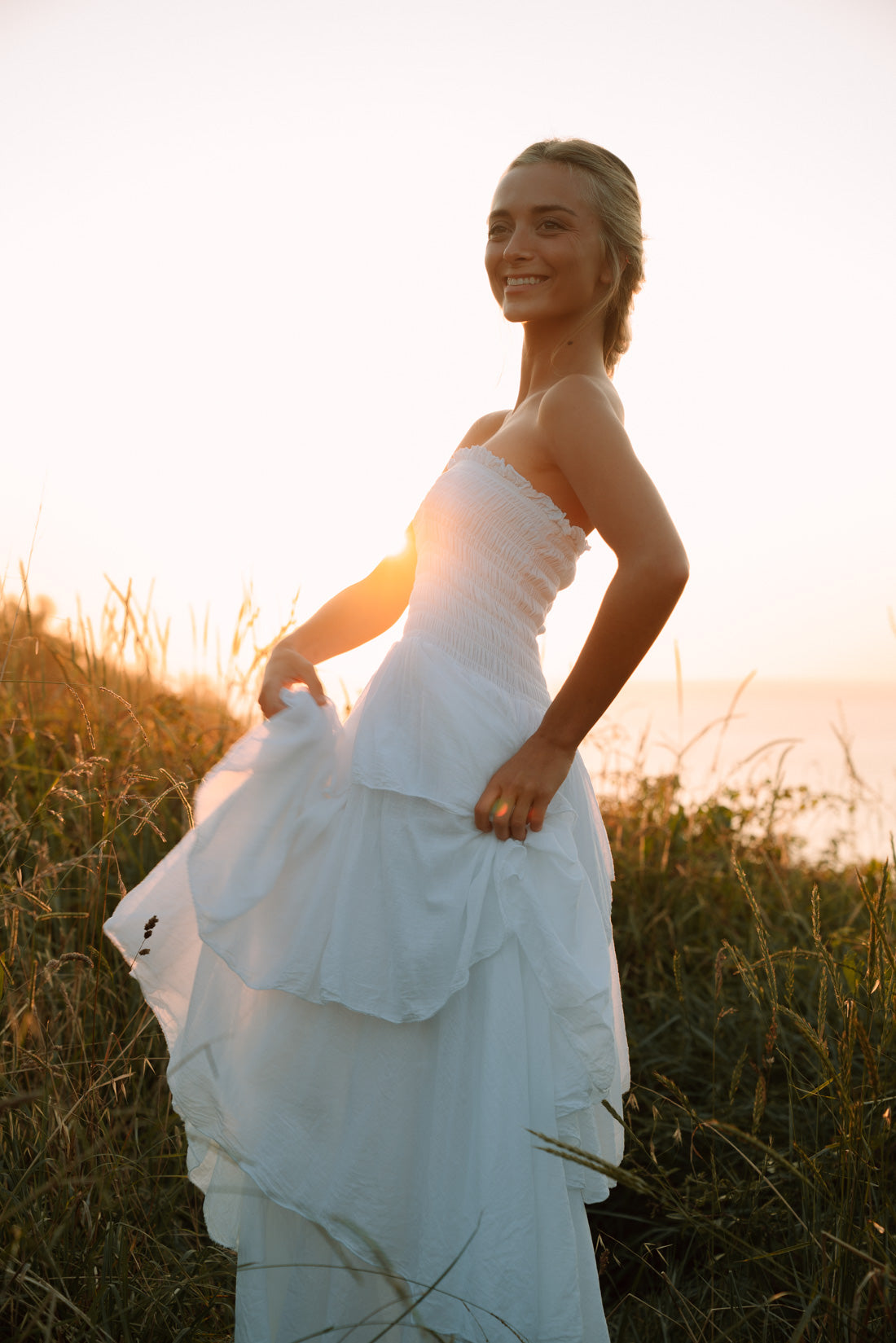 Vestido HONNOR blanco