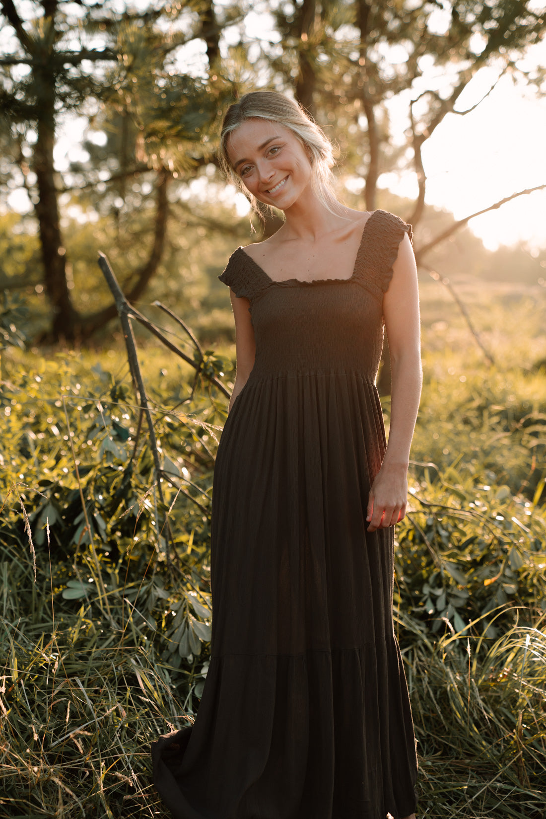Vestido BAMBUR choco