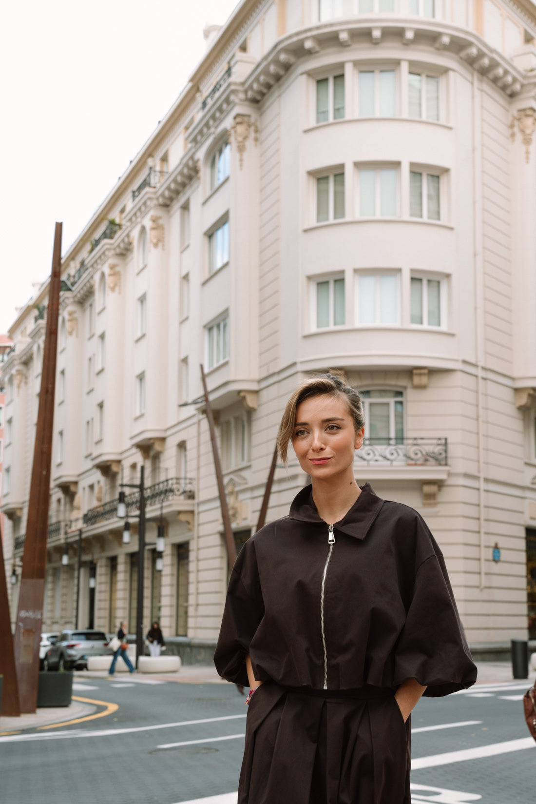 Chaqueta VOGH corta choco