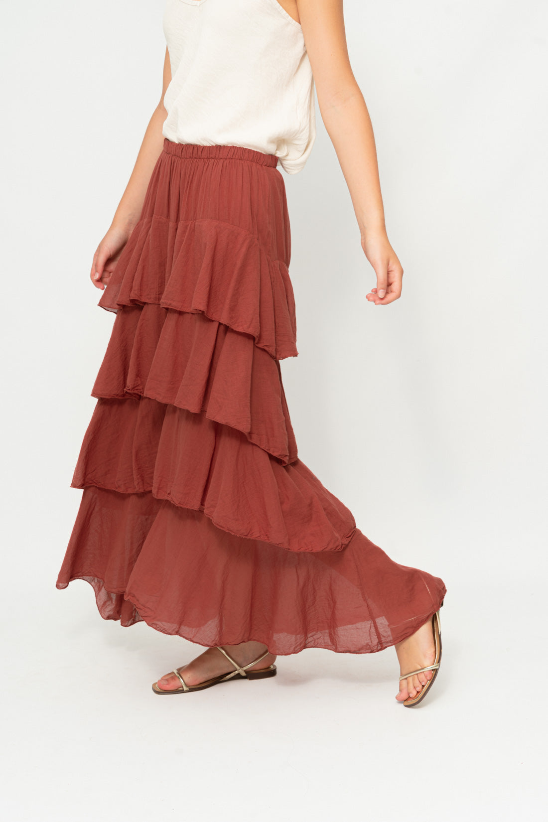 Falda IBI terracota