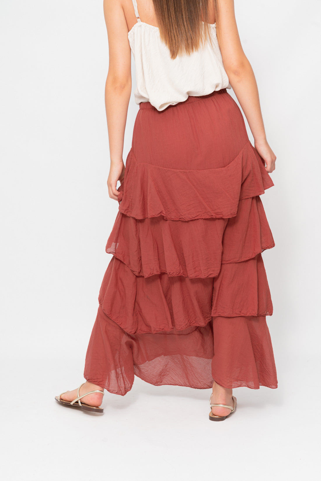 Falda IBI terracota