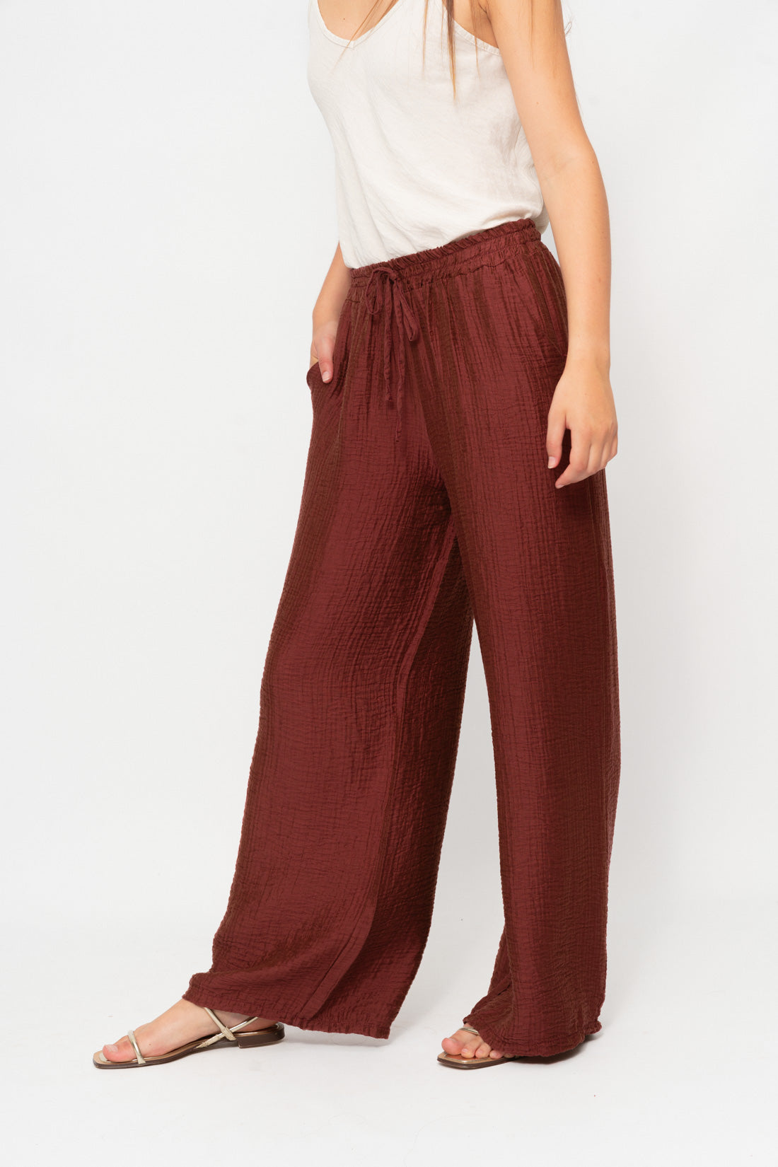 Pantalón TENZANYS terracota