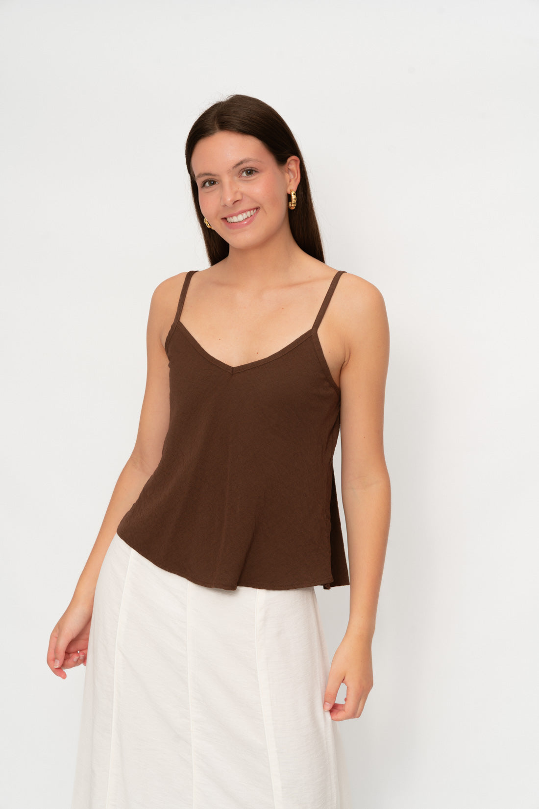 Top RACKS viscosa choco
