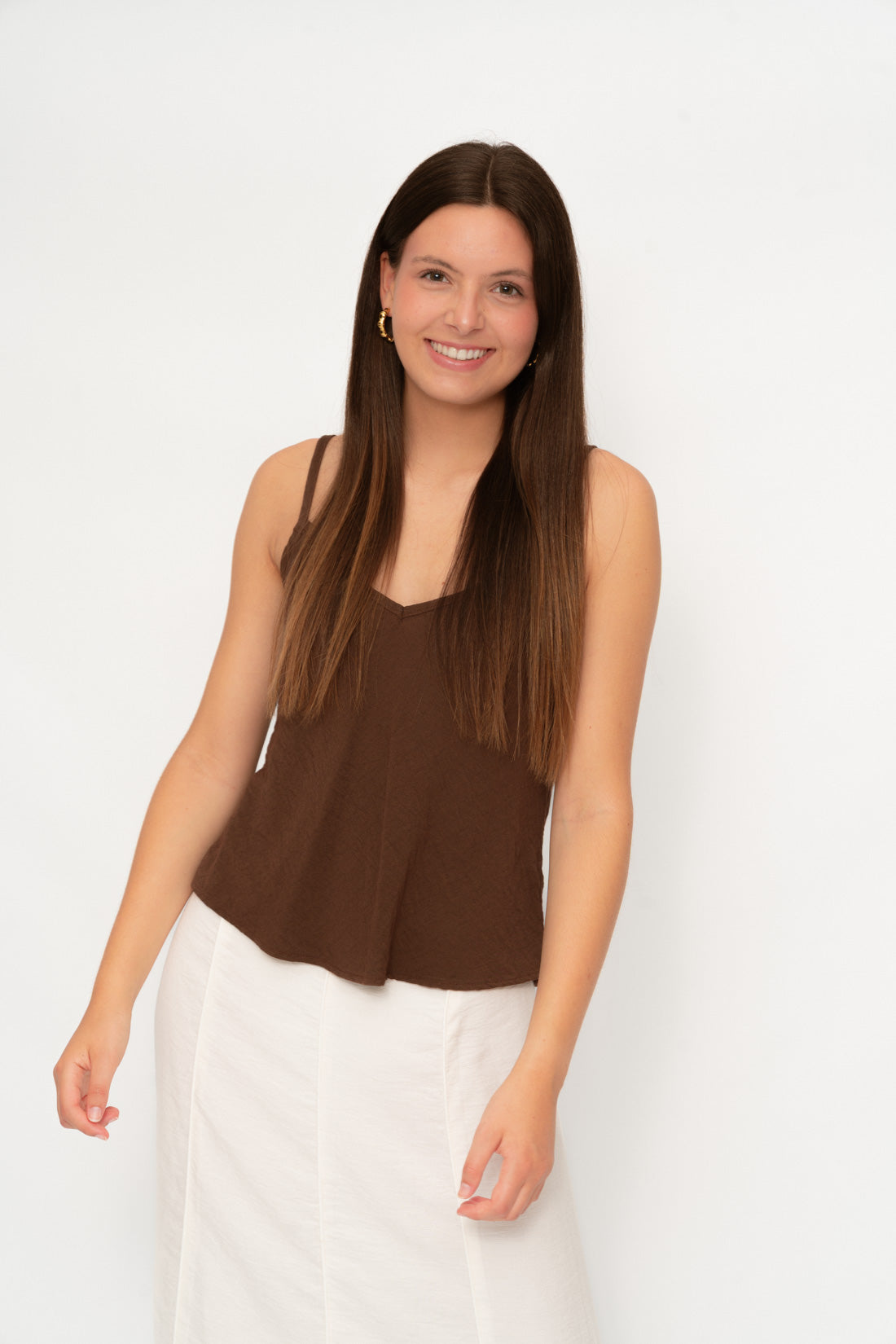 Top RACKS viscosa choco