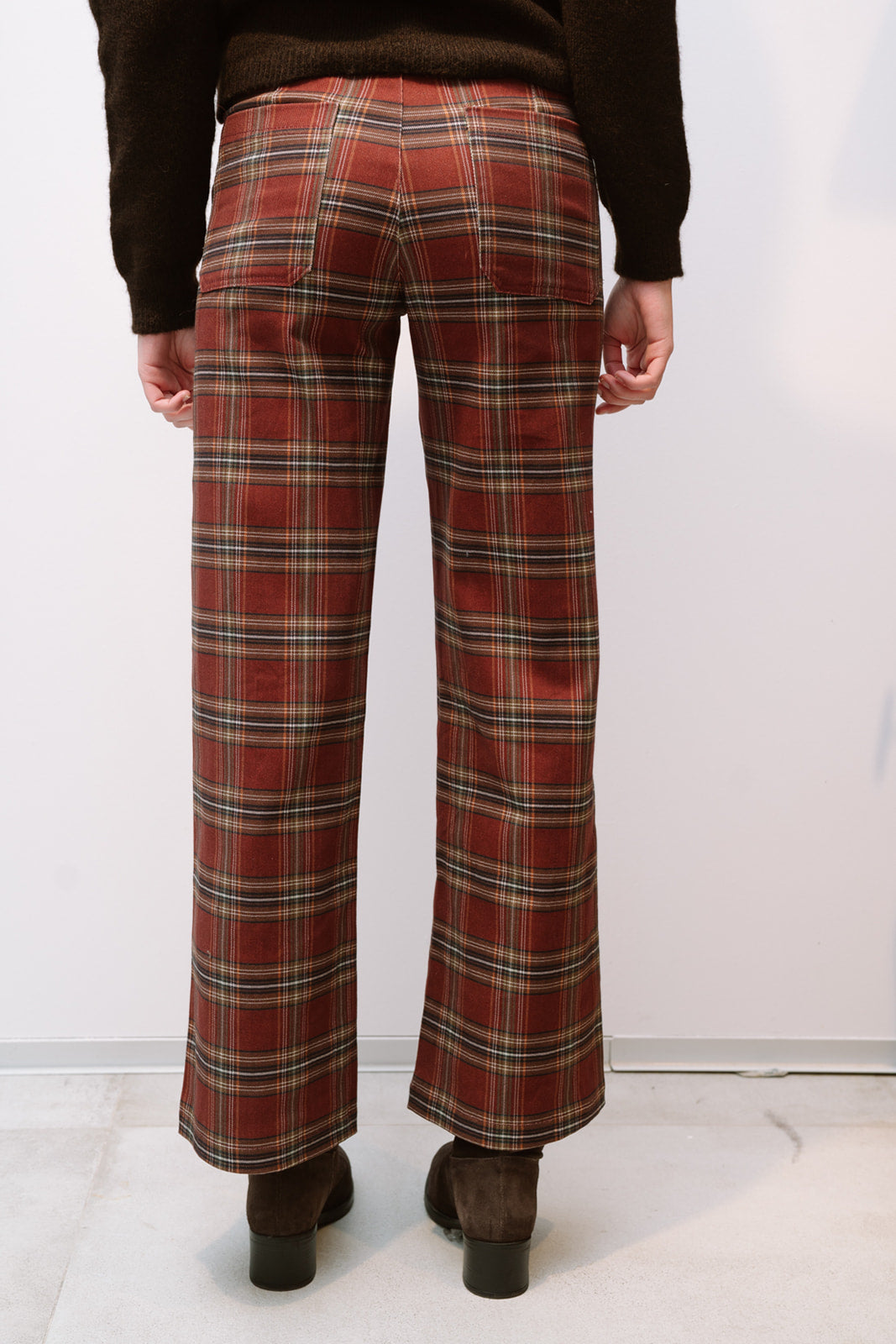 Pantalón ESCOCIA burdeos