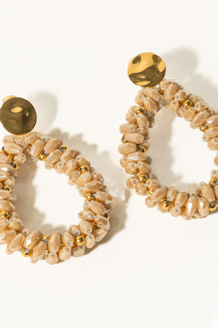 Pendientes MAGRITT beige