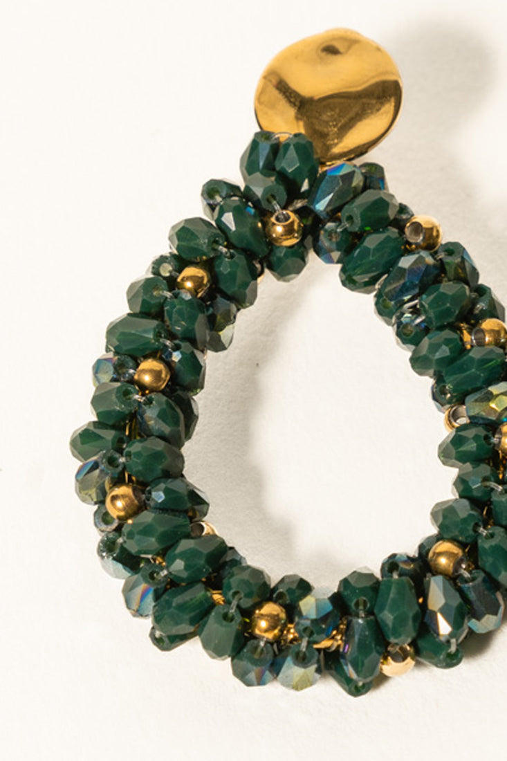 Pendientes MAGRITT verde