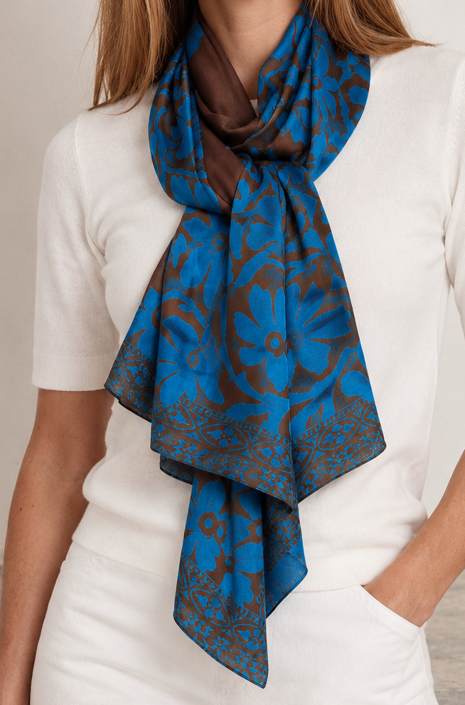 Foulard ASK 321CDA marrón