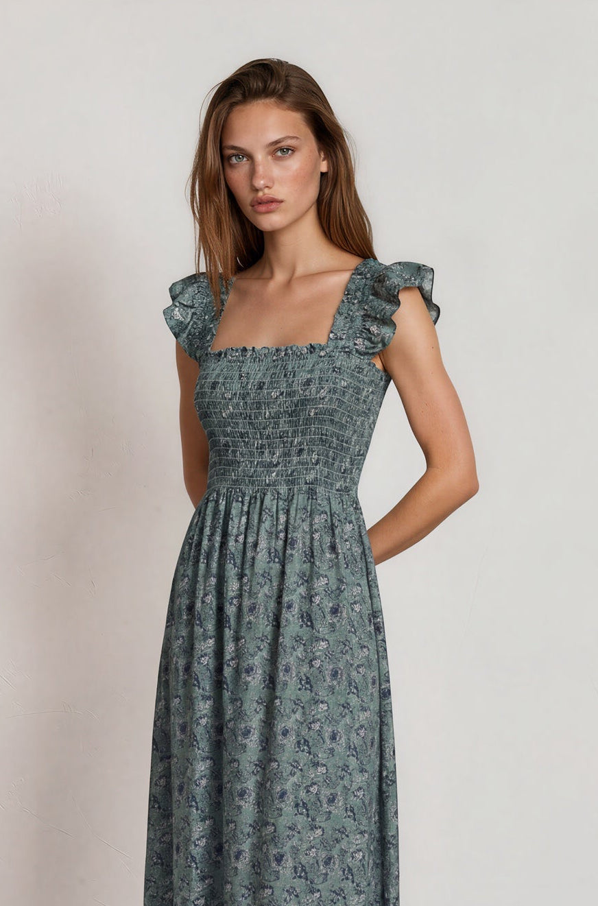 Vestido BEEWY flores ágata