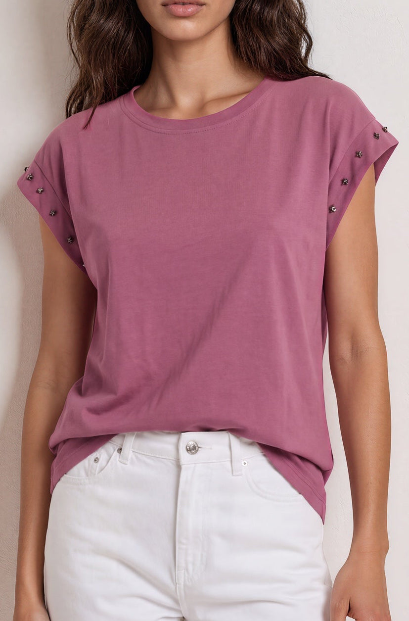 Camiseta STARS lila