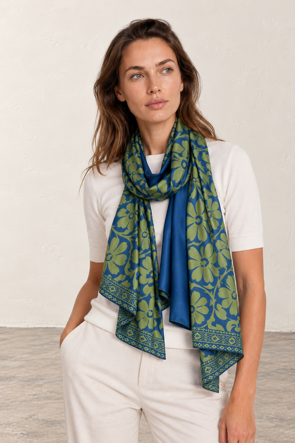 Foulard ASK 321CDA azul