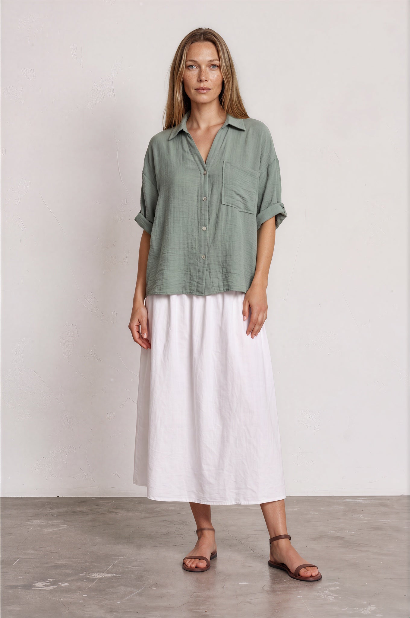 Camisa DAKOTA kaki