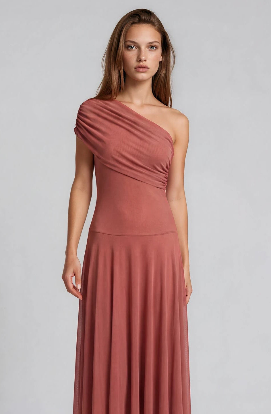 Vestido tul ONE pimienta rosa