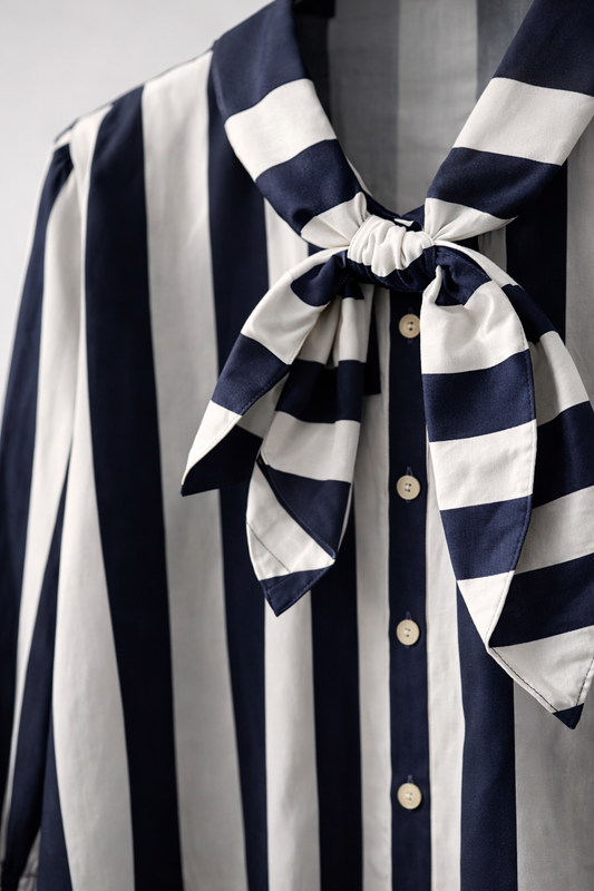 Camisa BIANCA rayas azules