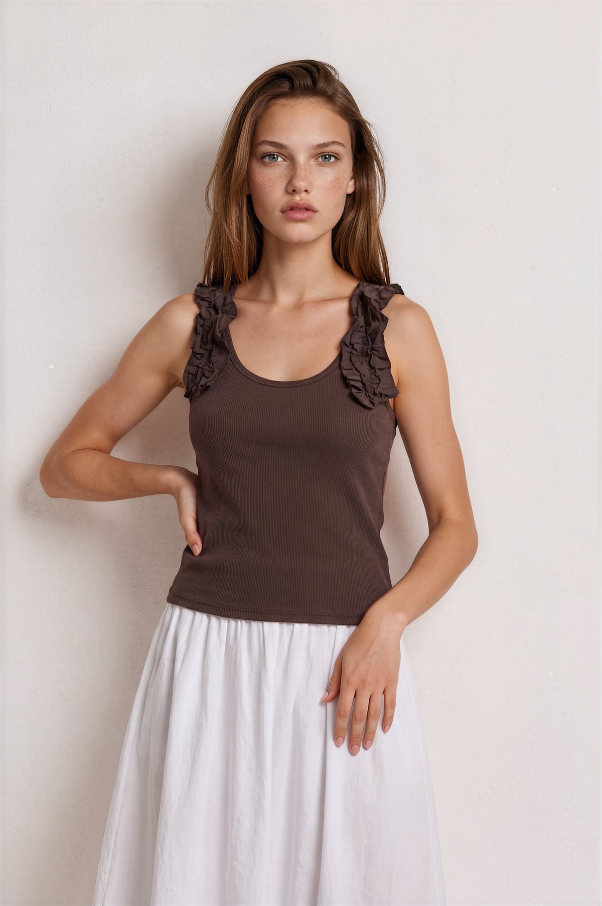 Camiseta ROLLY-VOL choco