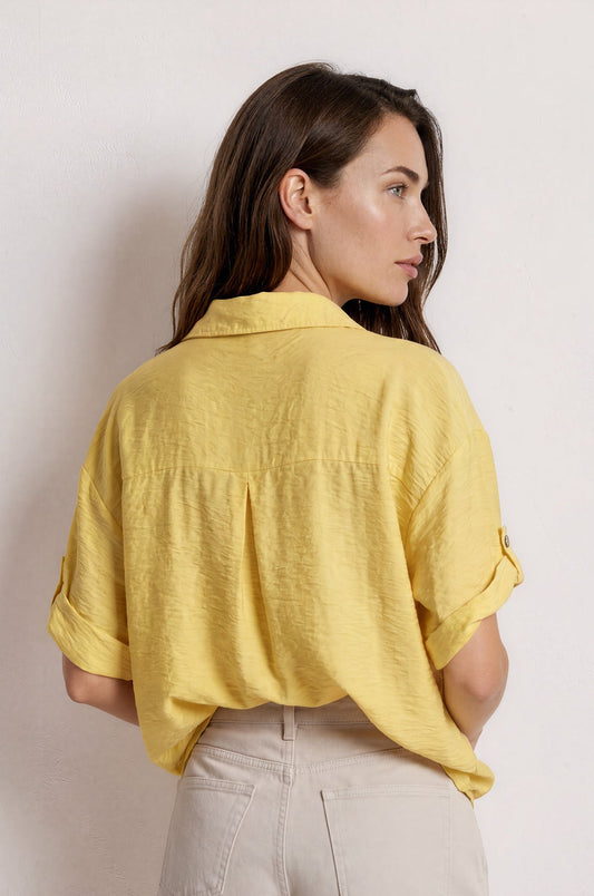 Camisa  DAKOTA amarilla
